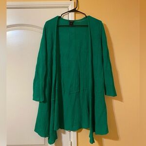 Ann Taylor green cardigan